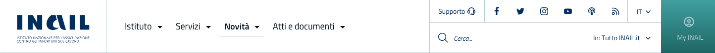 Inail Header